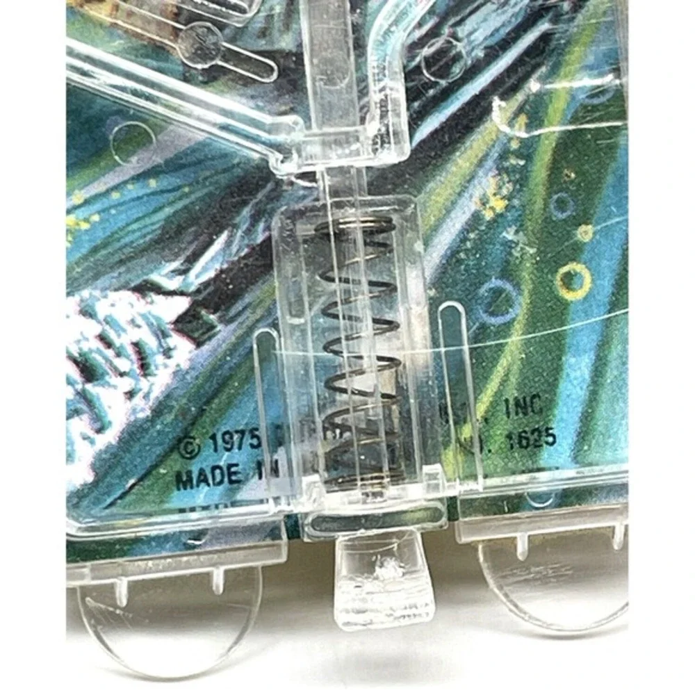 Vintage Handheld Pinball Game Durham Ind 1975 Submarine Battleship Tin‎ Litho